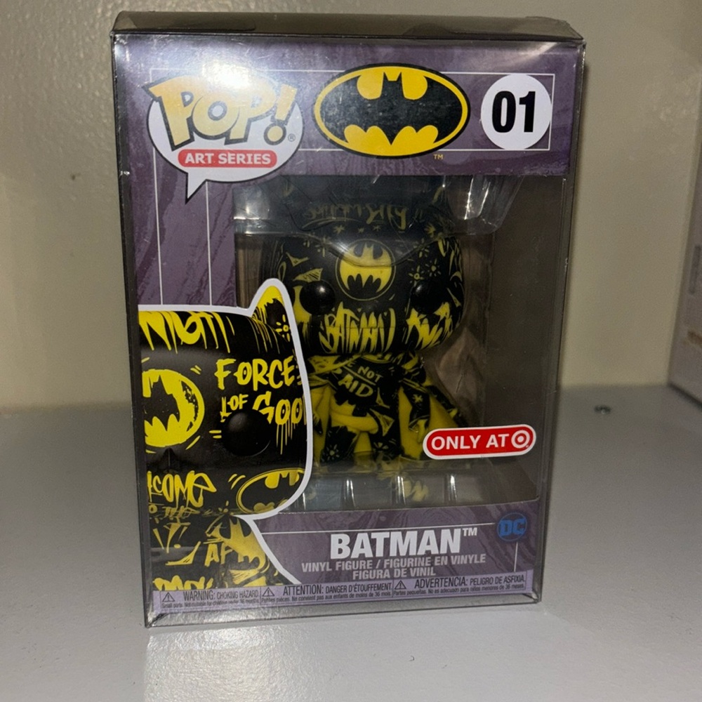 Batman Yellow Art Series Fu no Pop
